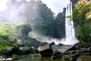 Laxapana waterfall Sri Lanka